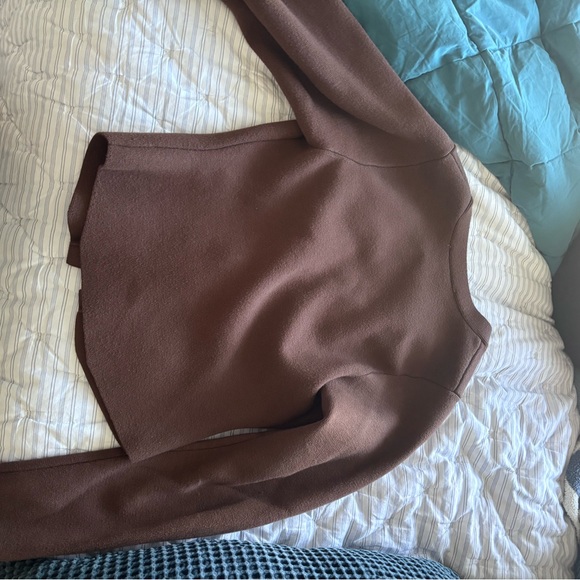 Abercrombie & Fitch luxeloft rounded sleeve cardigan - Picture 4 of 4